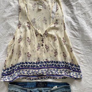 Forever 21 Boho Tank Top